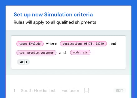 New Simulation Criteria